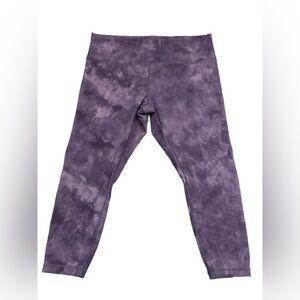 Lululemon Wundertrain Diamond Dye 18